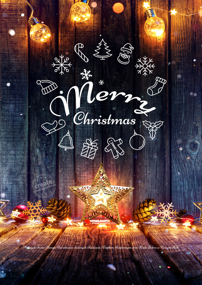 Pięknych Świąt Bożego Narodzenia otulonych Radością i Ciepłem Rodzinnym oraz Wiele Dobra w No