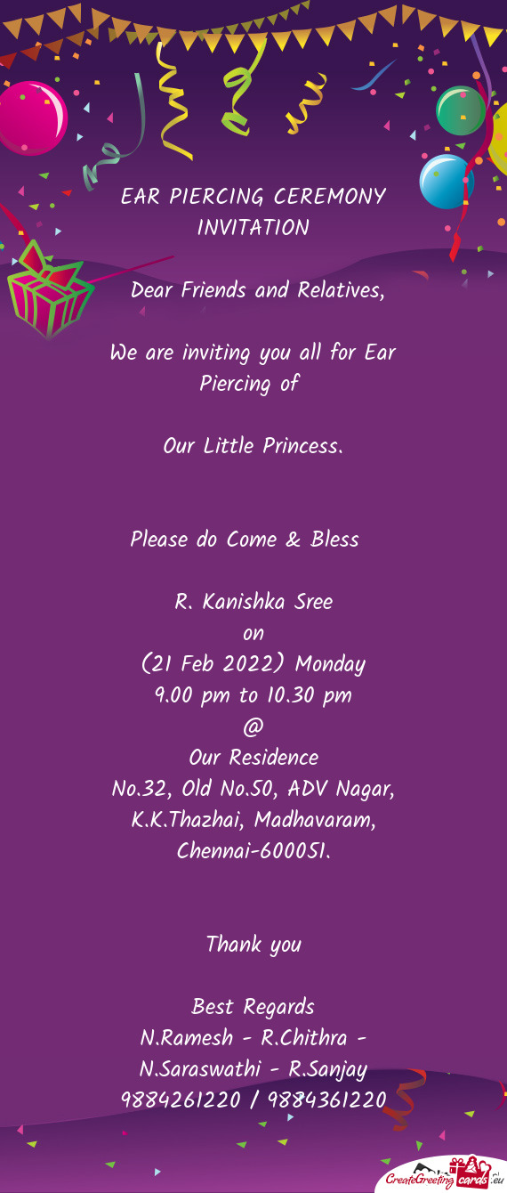 Please do Come & Bless