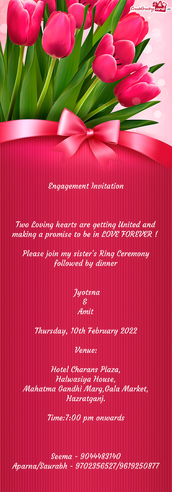 Please join my sister