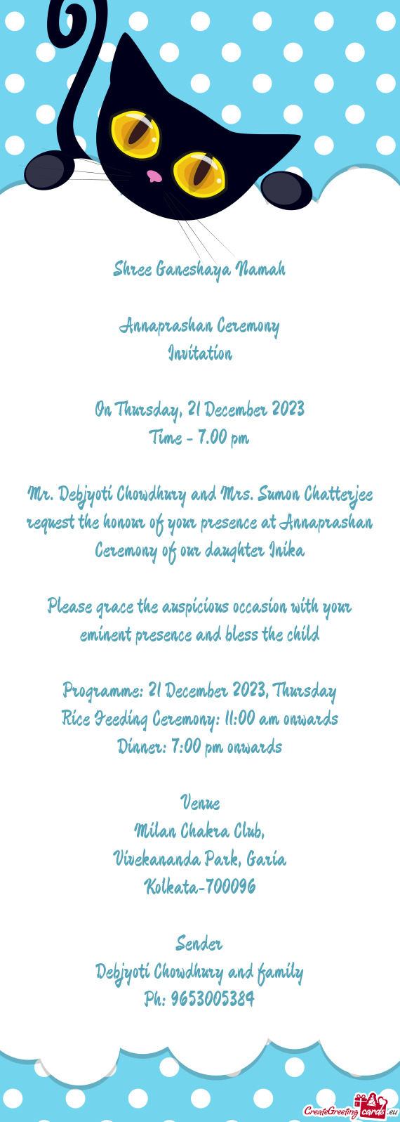 Programme: 21 December 2023, Thursday