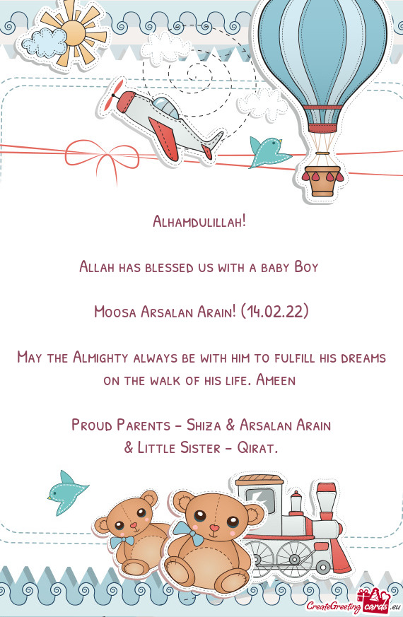 Proud Parents - Shiza & Arsalan Arain