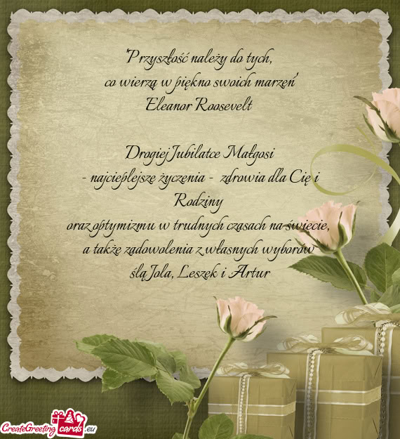 "Przyszłość należy do tych