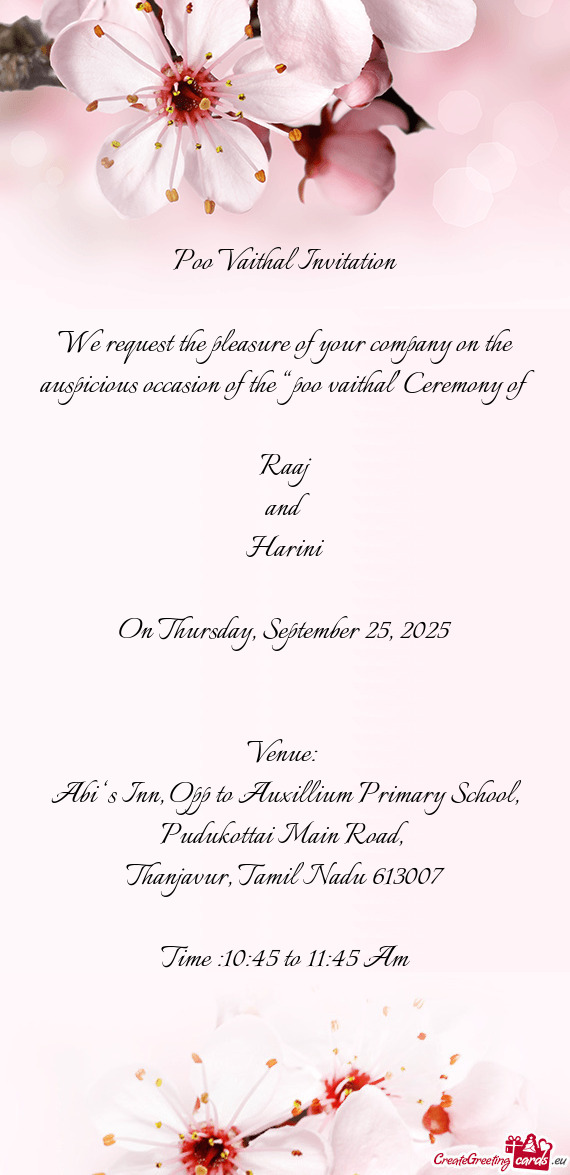 Pudukottai Main Road