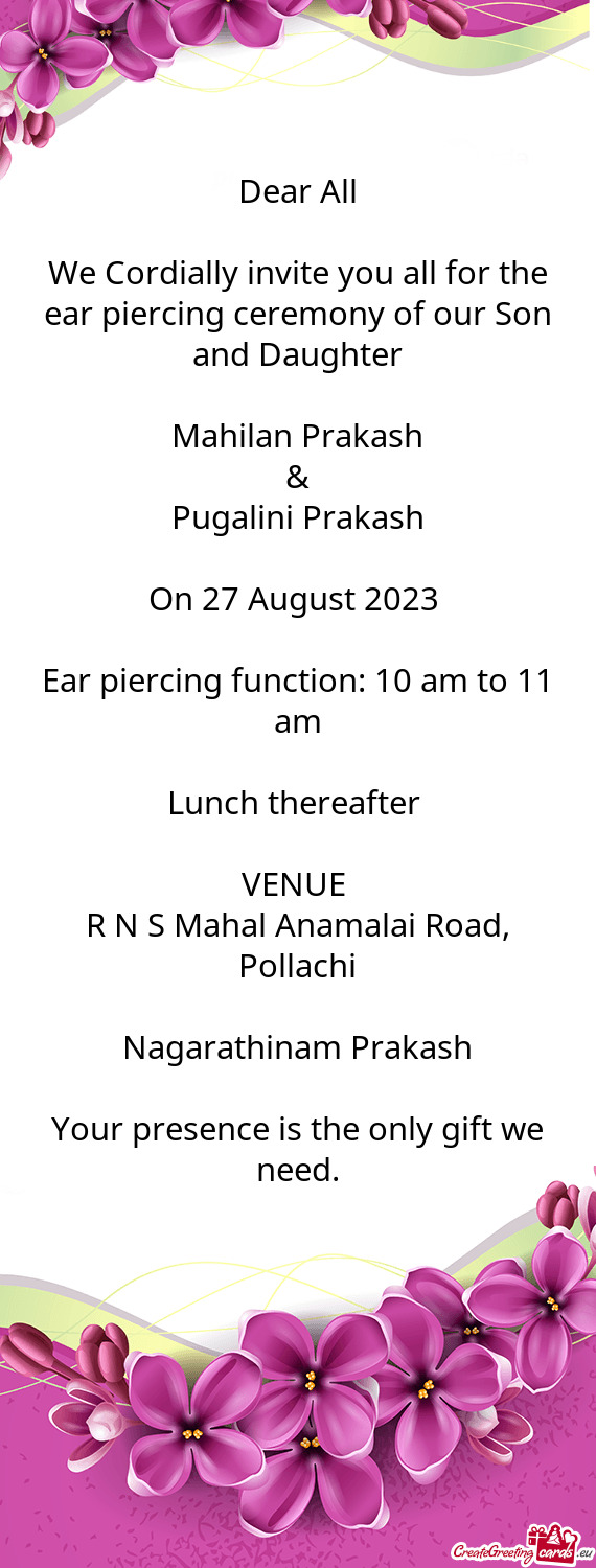 Pugalini Prakash