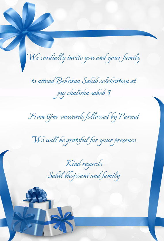 Puj chalisha saheb 5