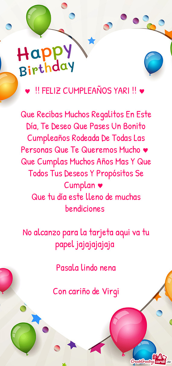 Que tu día este lleno de muchas bendiciones