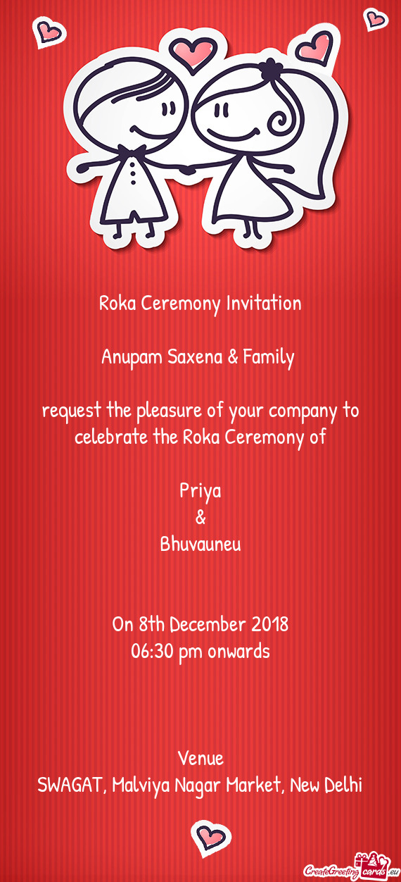 Rate the Roka Ceremony of
 
 Priya
 &
 Bhuvauneu
 
 
 On 8th December 2018
 06