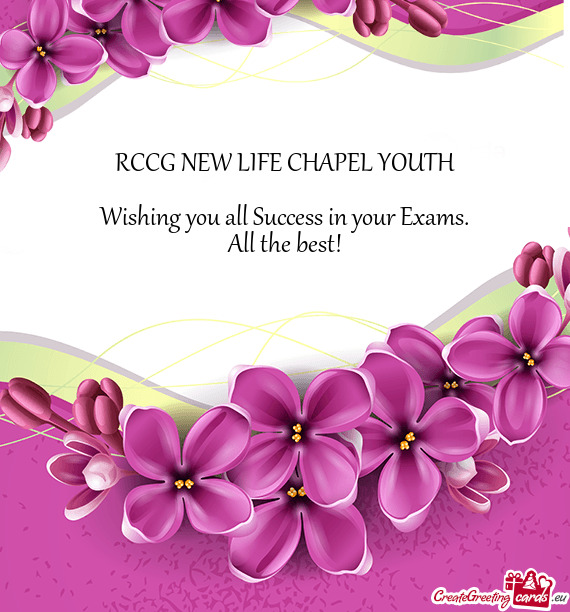 RCCG NEW LIFE CHAPEL YOUTH