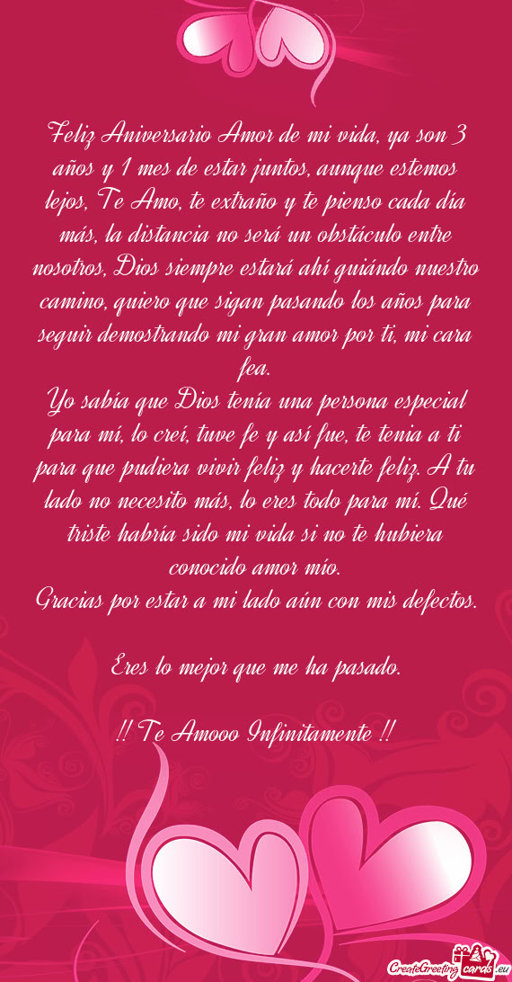 S siempre estará ahí guiándo nuestro camino, quiero que sigan pasando los años para seguir demos