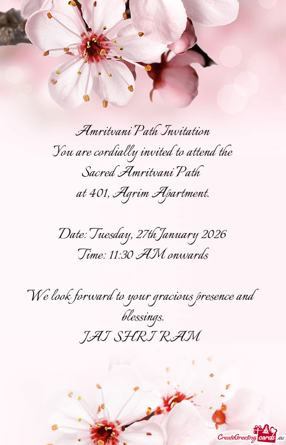 Sacred Amritvani Path