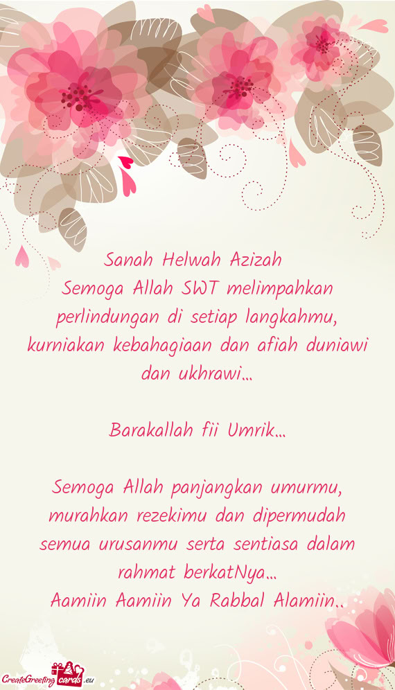 Sanah Helwah Azizah