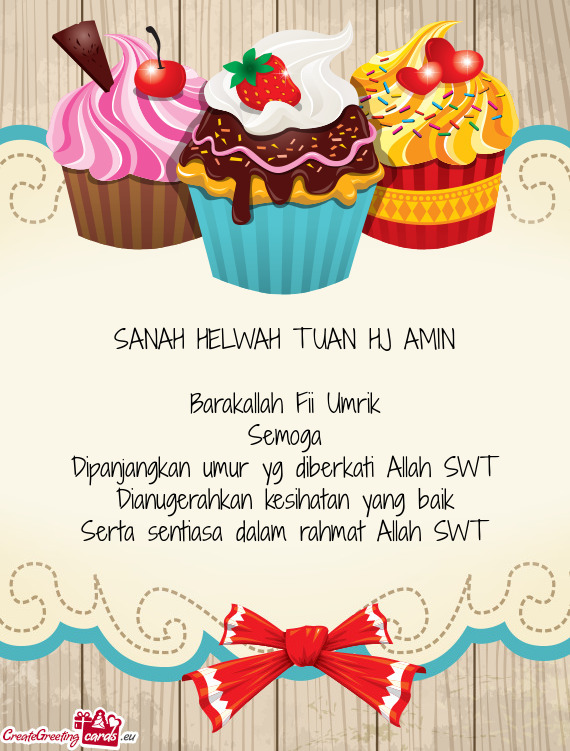 SANAH HELWAH TUAN HJ AMIN