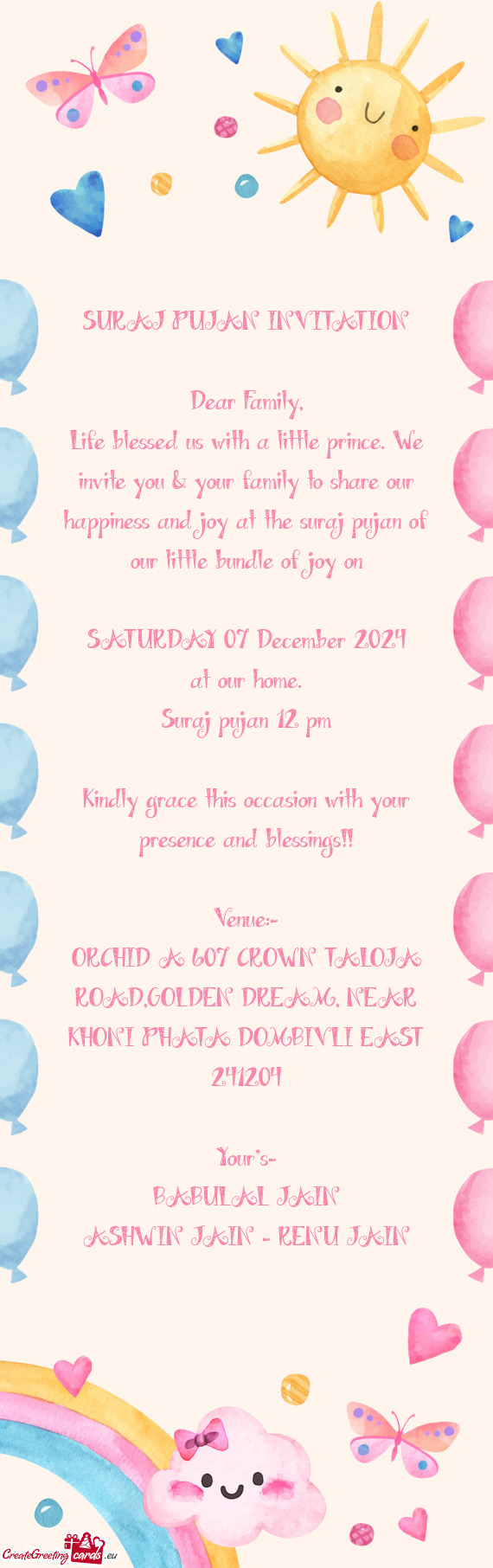 SATURDAY 07 December 2024