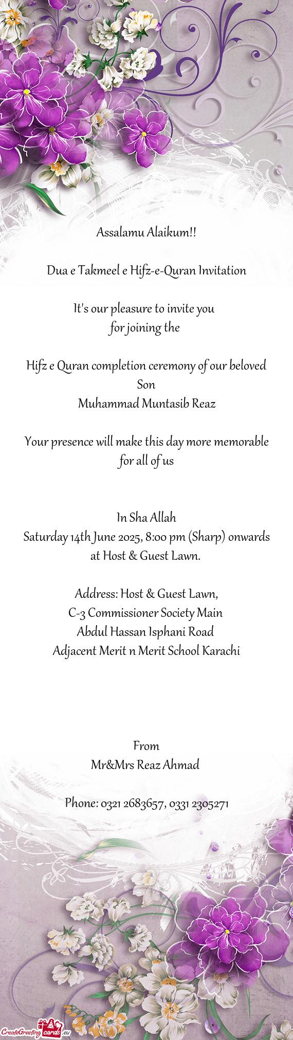 Saturday 14th June 2025, 8:00 pm (Sharp) onwards at Host & Guest Lawn