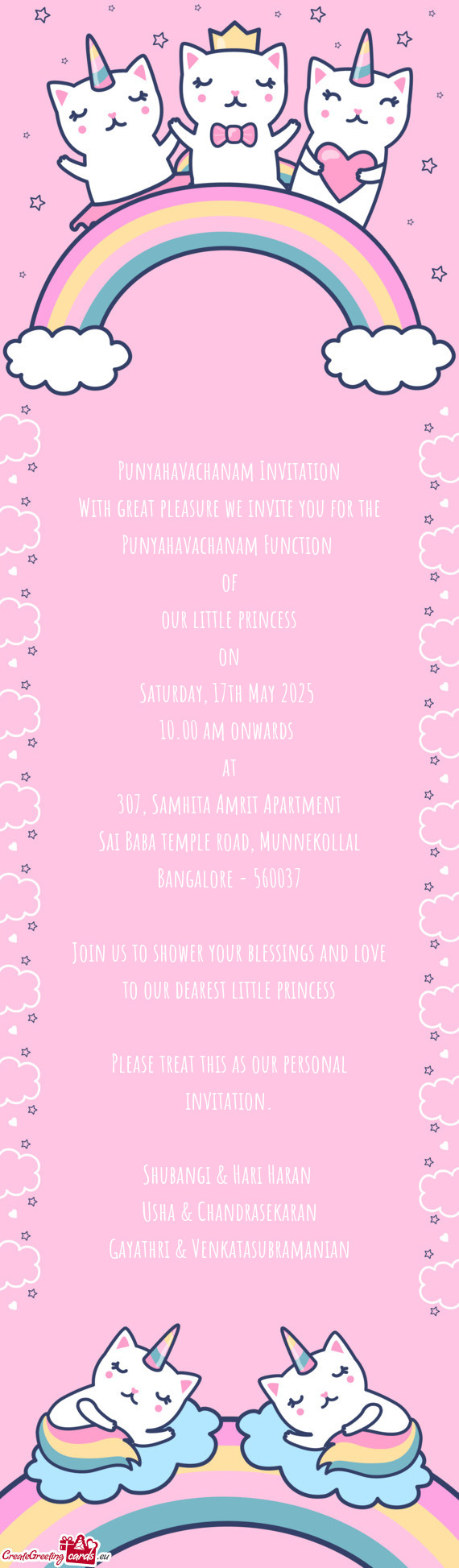 Saturday, 17th May 2025