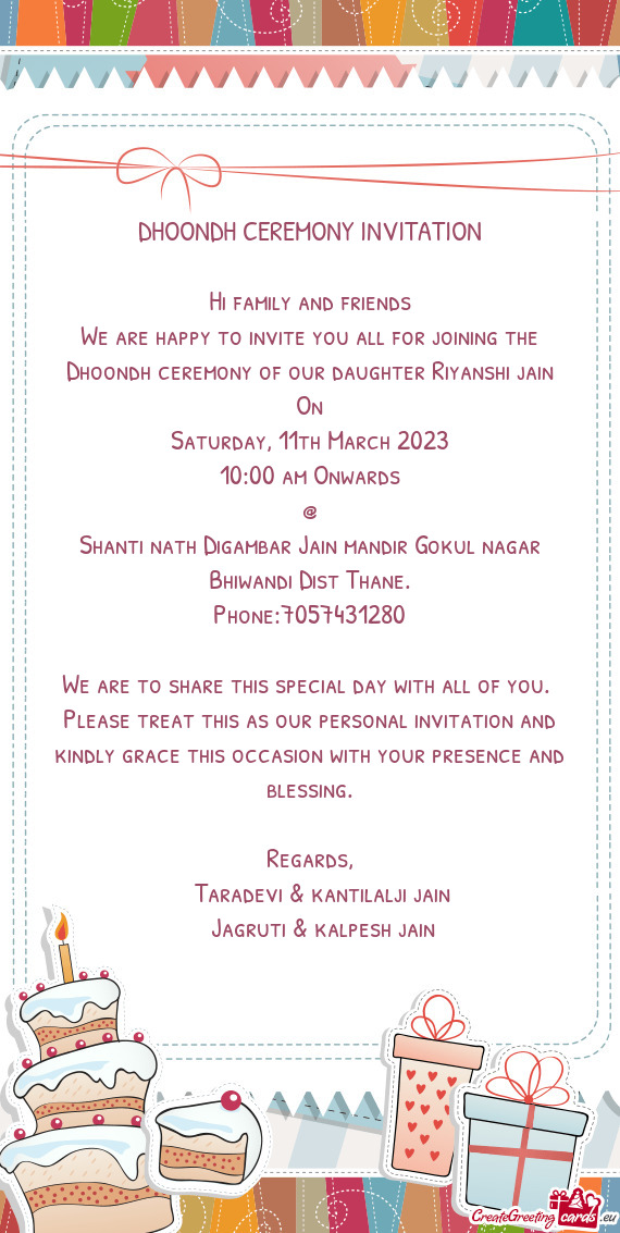 Shanti nath Digambar Jain mandir Gokul nagar Bhiwandi Dist Thane