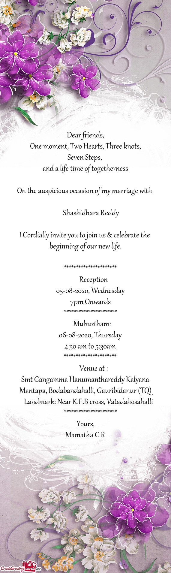 Shashidhara Reddy