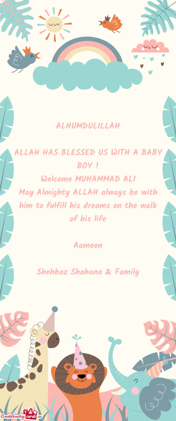 Shehbaz Shahana & Family