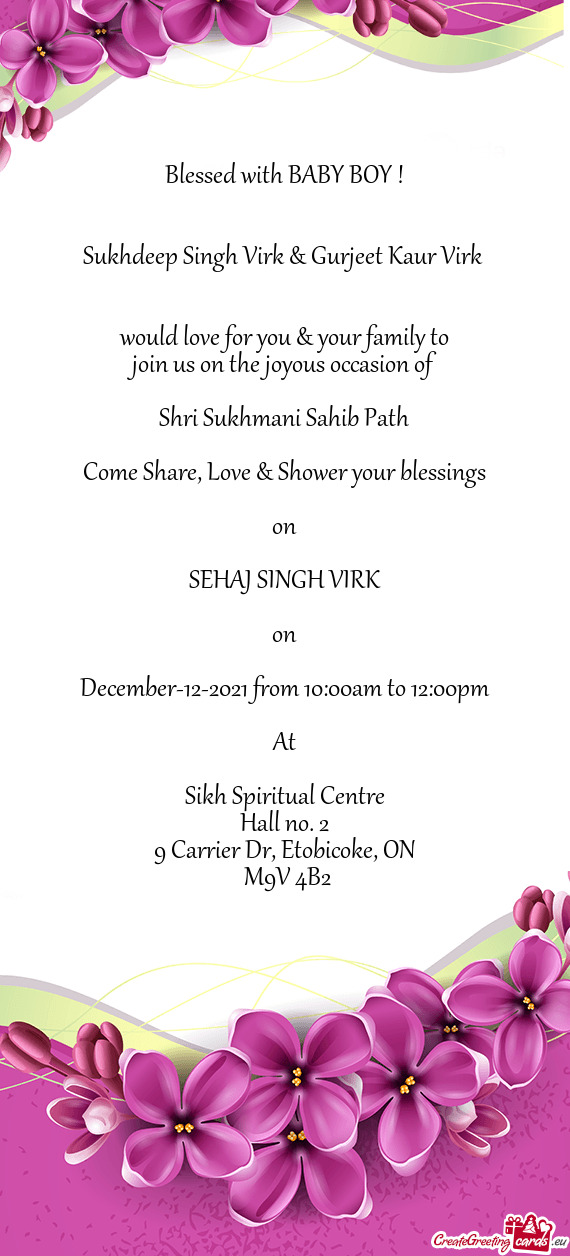 Sikh Spiritual Centre