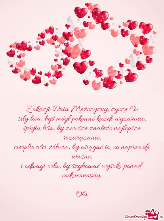 Siły lwa, byś mógł pokonać każde wyzwanie