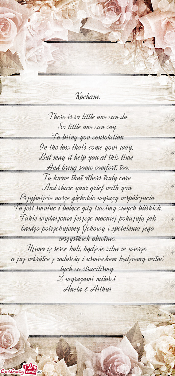 So little one can say