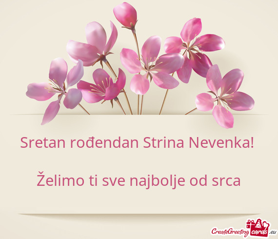 Sretan rođendan Strina Nevenka