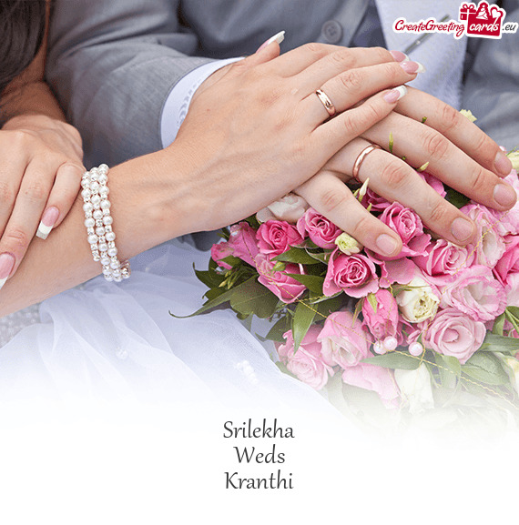 Srilekha
 Weds
 Kranthi