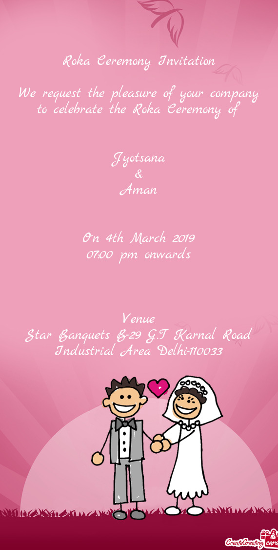 Star Banquets B-29 G.T Karnal Road Industrial Area Delhi-110033