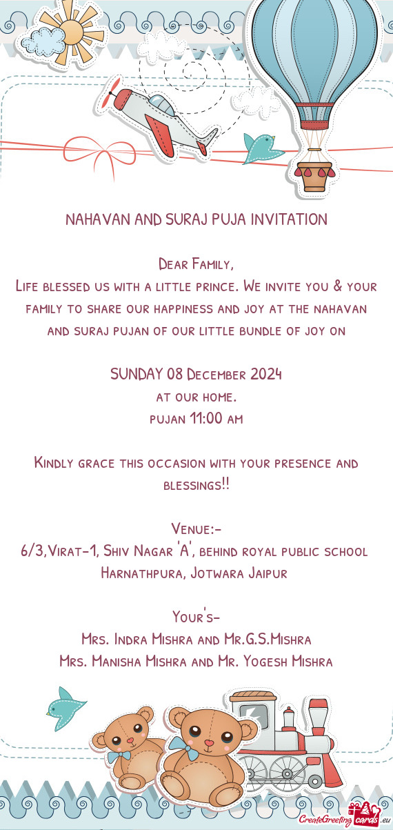 SUNDAY 08 December 2024