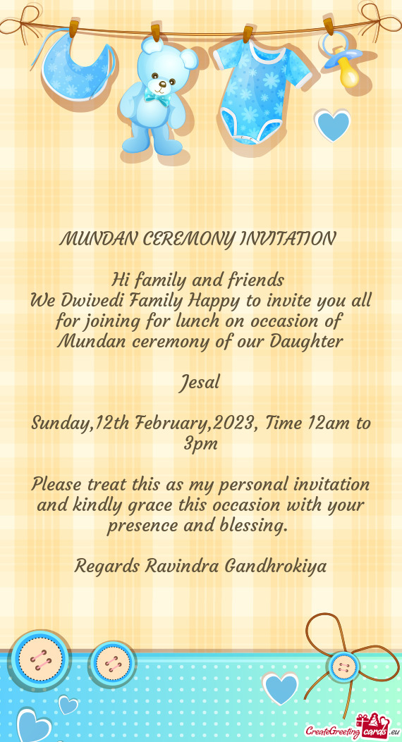 Sunday,12th February,2023, Time 12am to 3pm