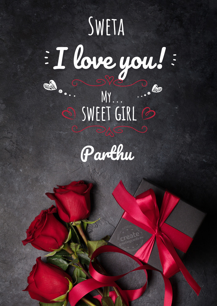Sweta My sweet little girl Parthu