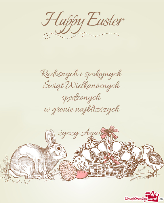 Świąt Wielkanocnych