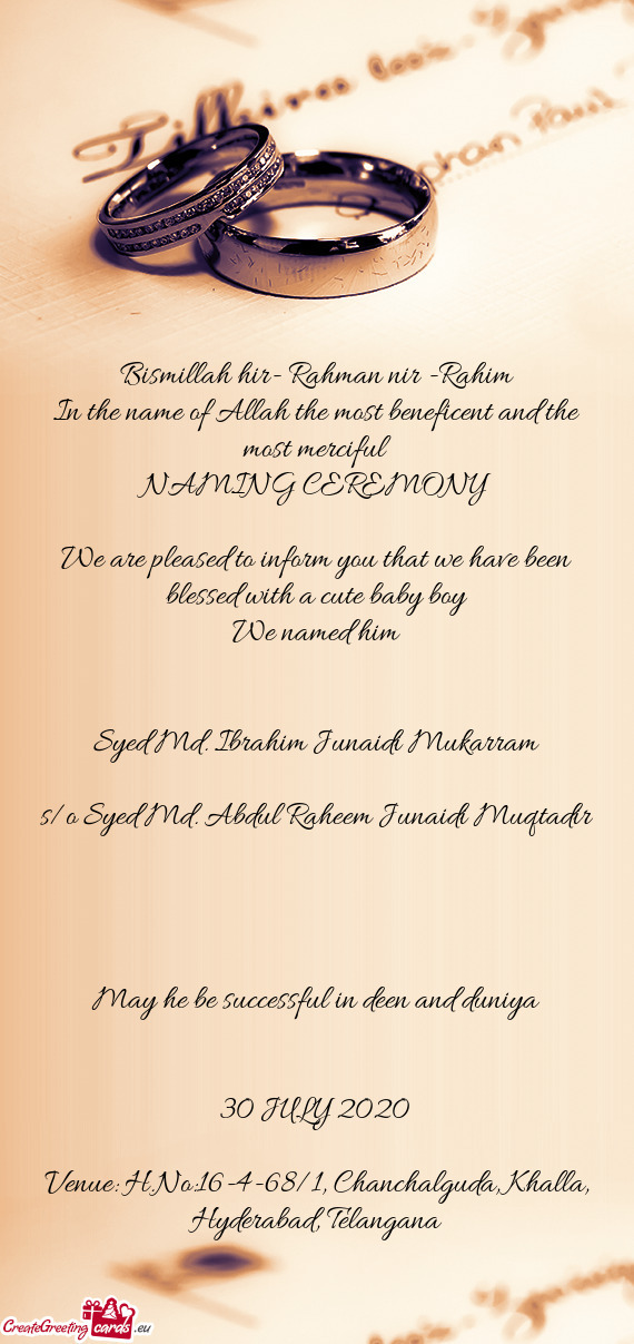 Syed Md. Ibrahim Junaidi Mukarram