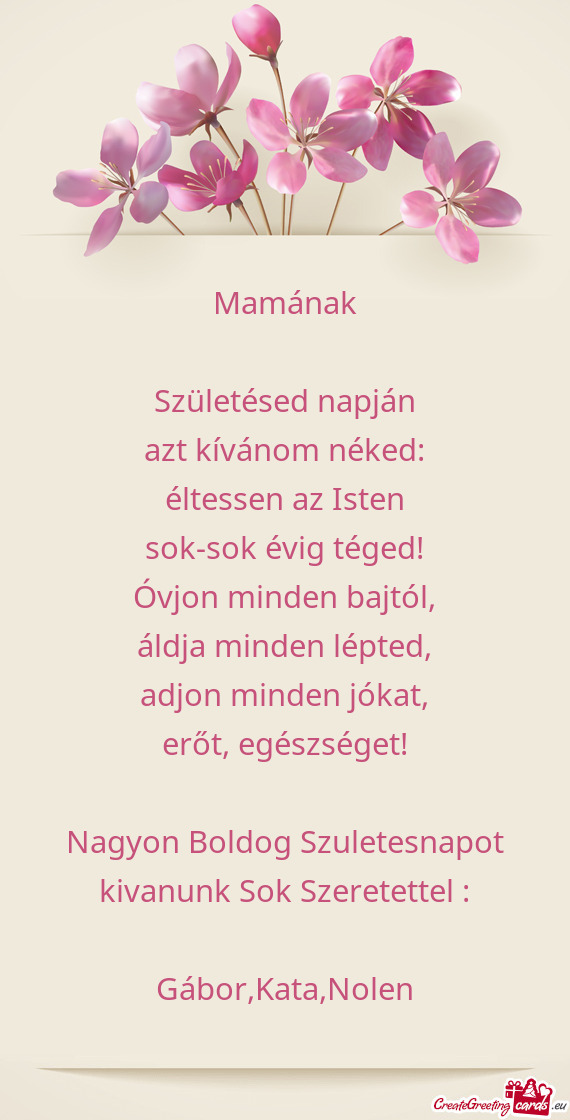 Születésed napján