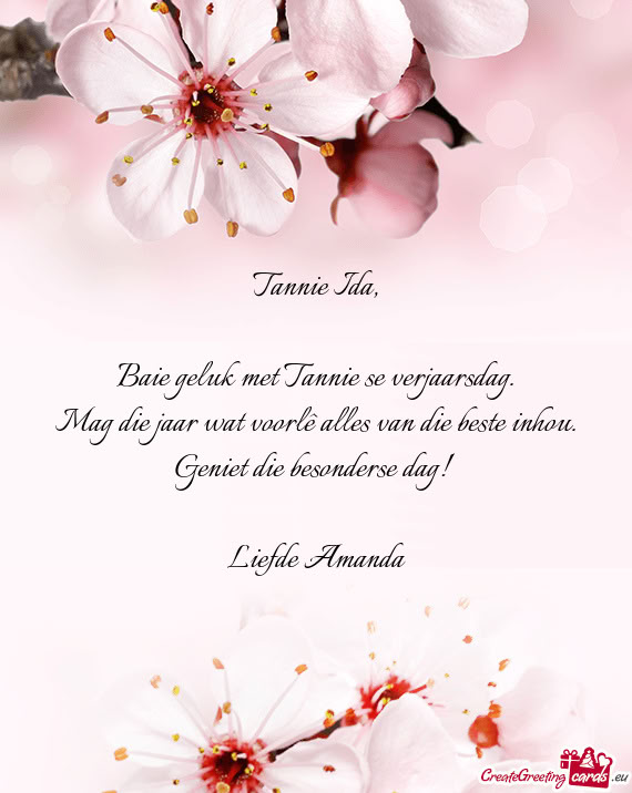 Tannie Ida