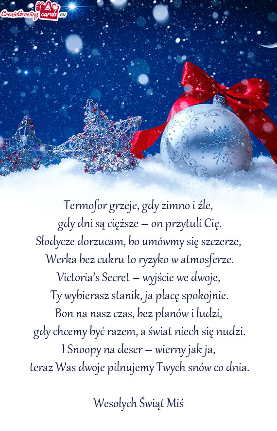 Termofor grzeje, gdy zimno i źle