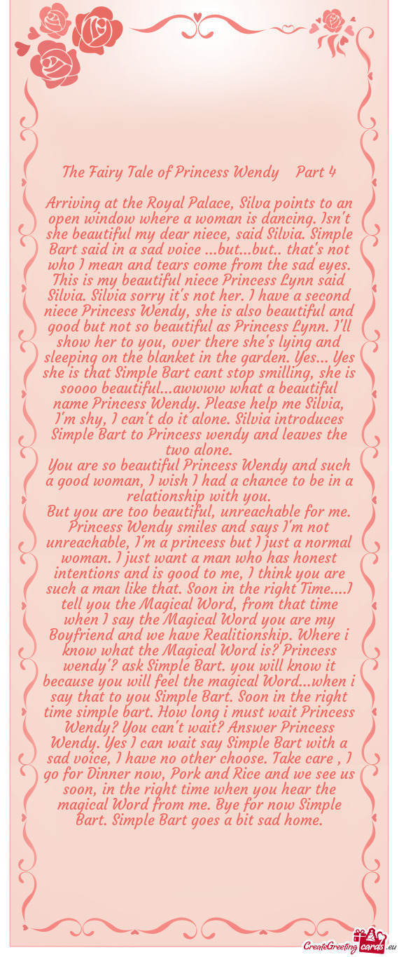 The Fairy Tale of Princess Wendy Part 4