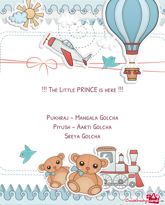 The Little PRINCE is here