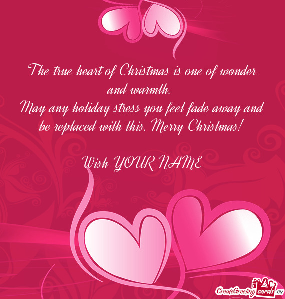 The true heart of Christmas is one of wonder and warmth