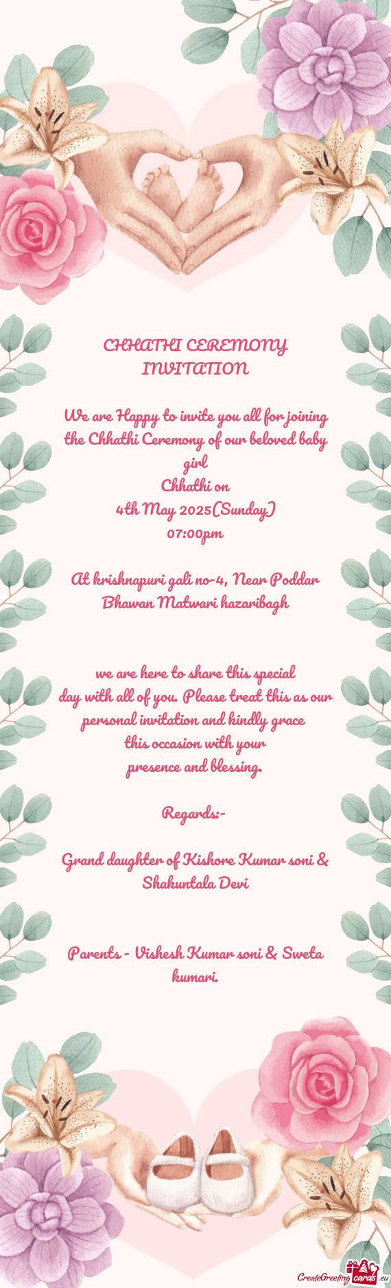 This occasion with your