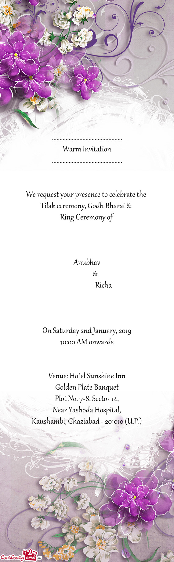 Tilak ceremony, Godh Bharai &