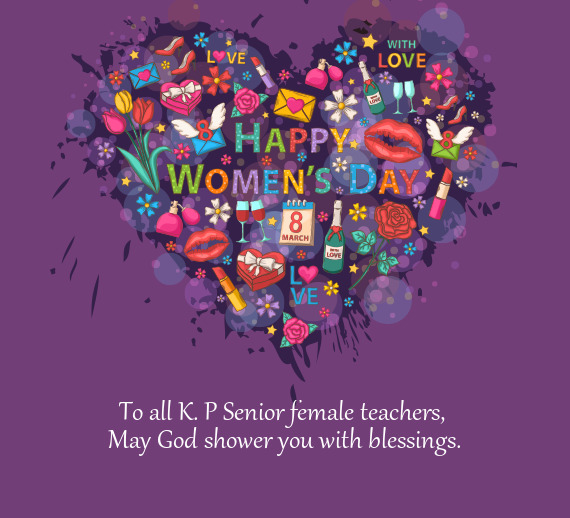To all K. P Senior female teachers