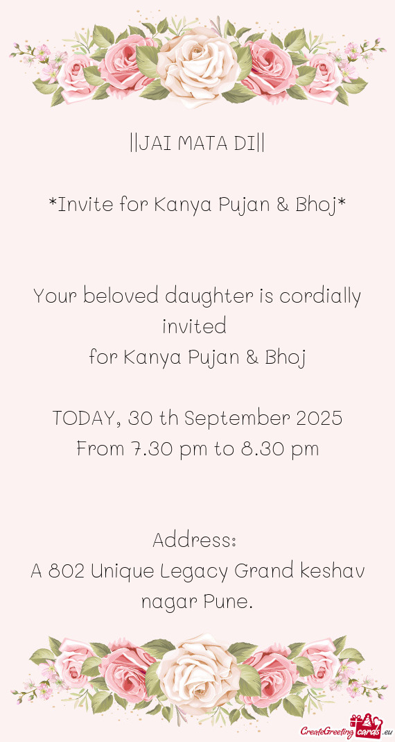 TODAY, 30 th September 2025