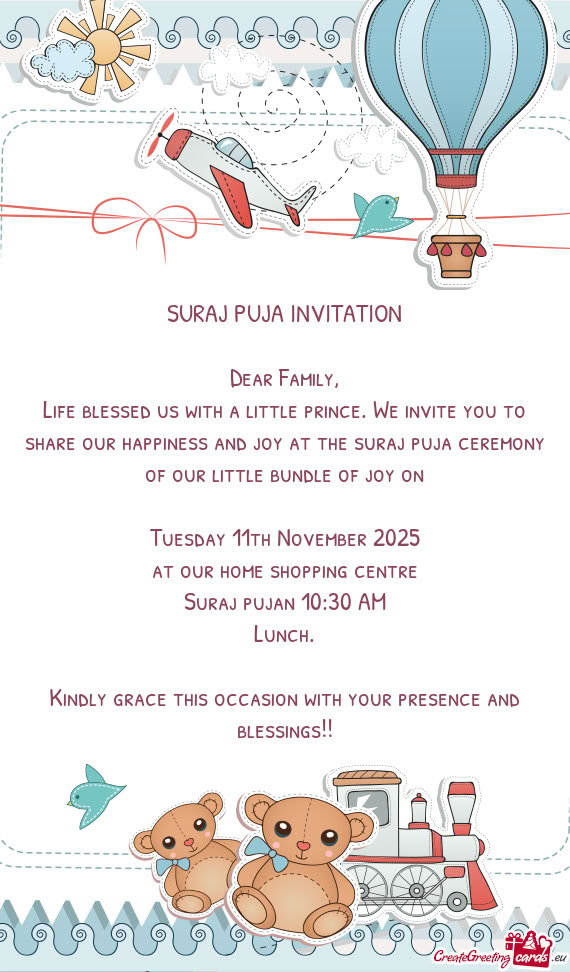 Tuesday 11th November 2025