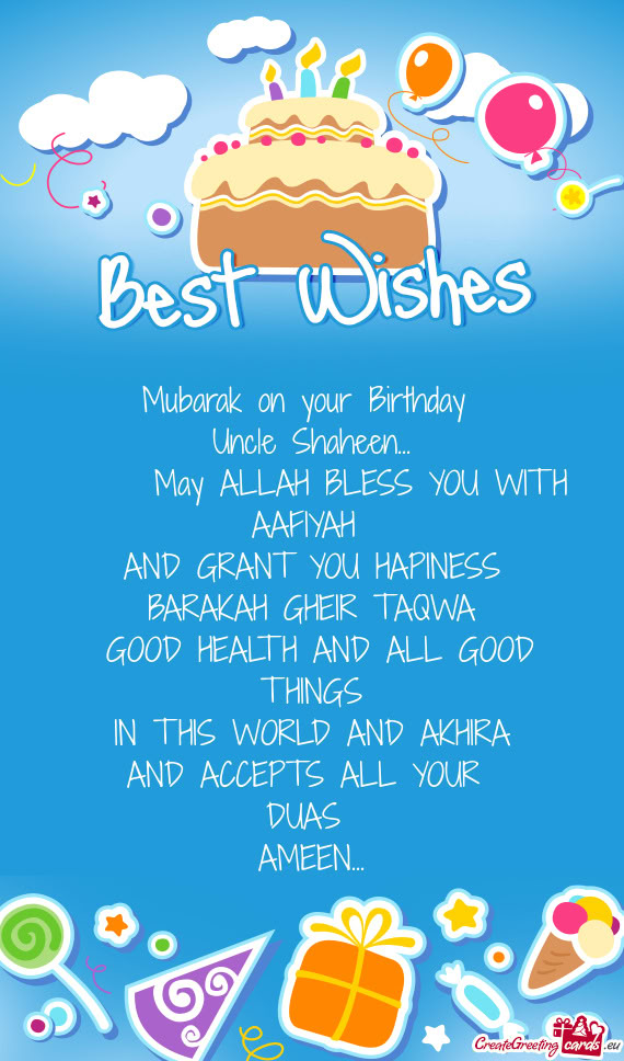 Uncle Shaheen