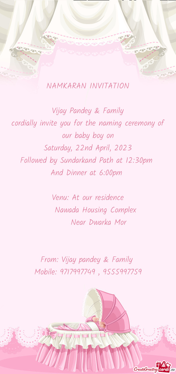Vijay Pandey & Family