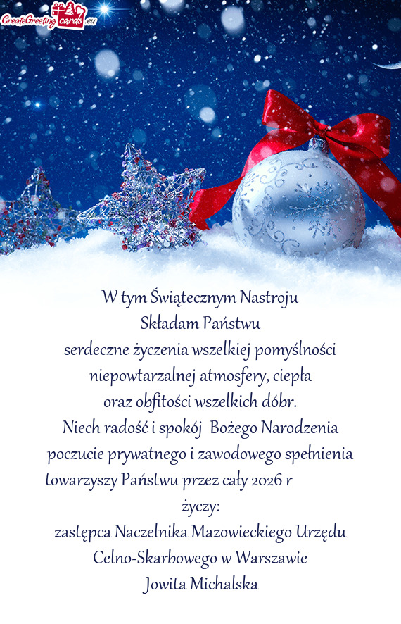 W tym Świątecznym Nastroju