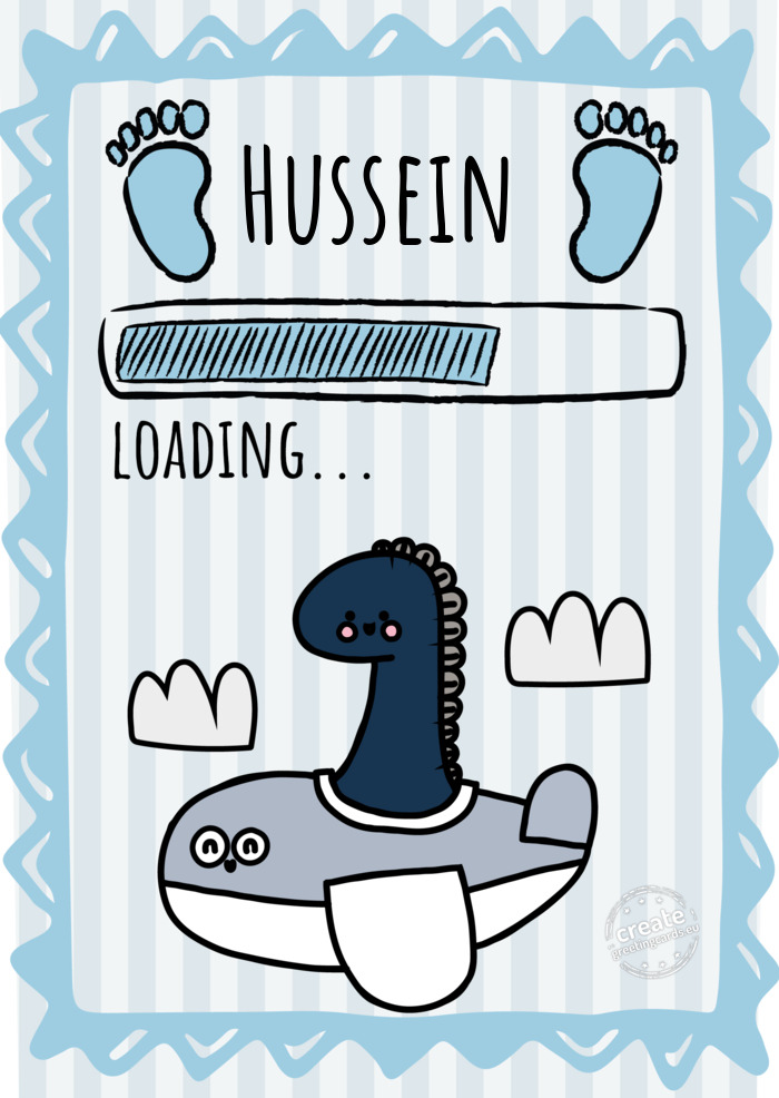 Waiting for to be born Hussein