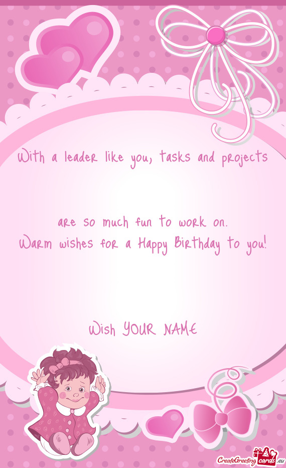 Warm wishes for a Happy Birthday to you - Free cards