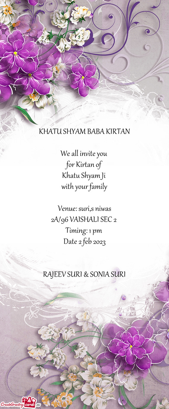 We all invite you